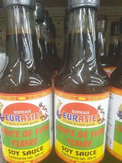 sauce soja claire eurasie 300ml
